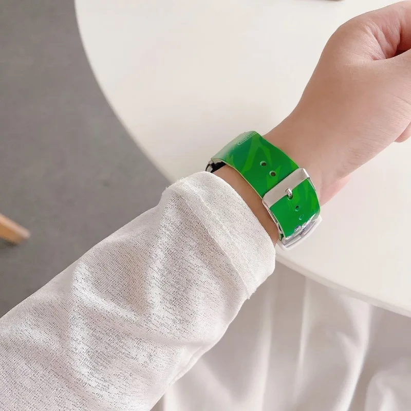 Ремешок силиконовый Goku для Apple Watch 8 7 6 5 4 3 SE браслет iWatch Ultra 49 мм 45 41 40 44 38 42
