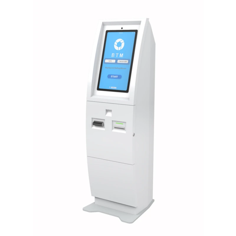 

Free Software Self-service Bitcoin Atm Machine Support Bitcoin Wallet Two-way Cryptographic Bitcoin Payment ATM Machine Kiosk