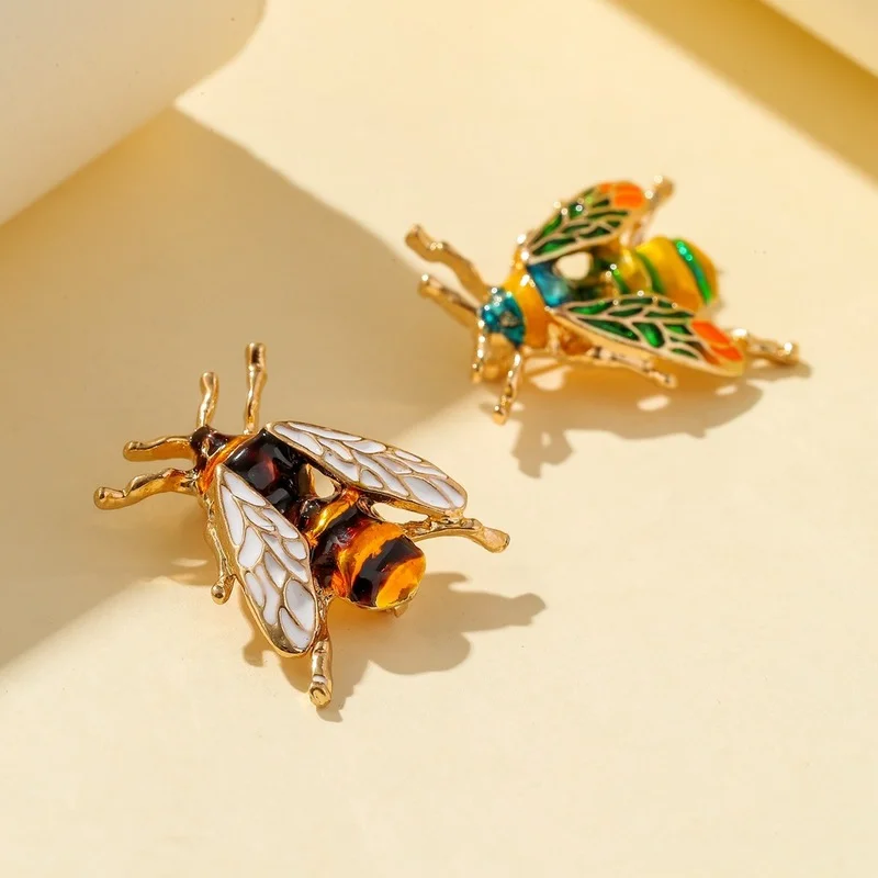 Модные регулируемые Подарки для женщин Φ Bee шпилька маленькие жуки ювелирные
