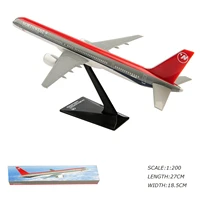 1200 northwest airlines b757 300 passenger plane aircraft model diy for collectible souvenir display gift