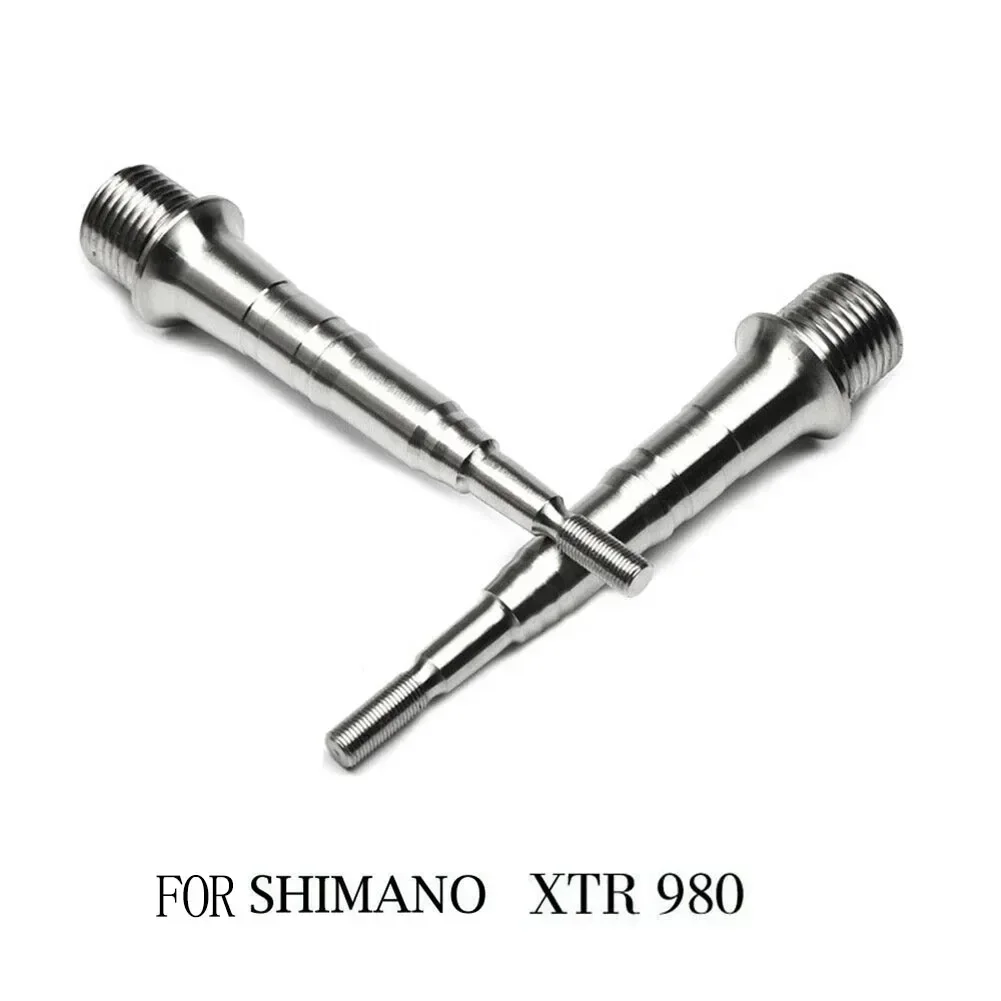 Сверхлегкая ось шпинделя педали Ti TC4 GR5 из сплава для Shimano XT540 XTR980 IPD9000 EPDM8000 6800 IPDM9000