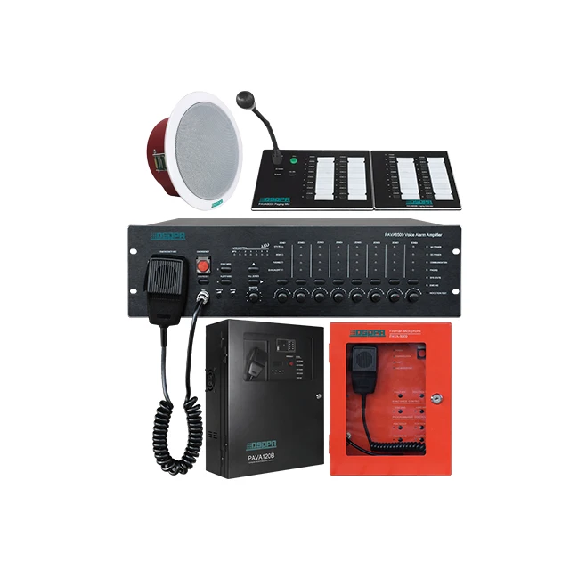 Коммерческая промышленная система пожарной сигнализации для голосовой