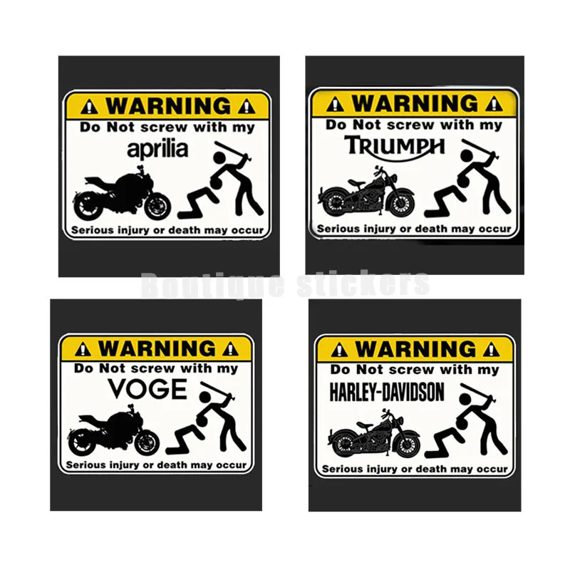 

Die Cutting Car Sticker Scratches To Block Long Strips, Don’t Touch My Car Series Motorcycle Fans Body Modification Decals