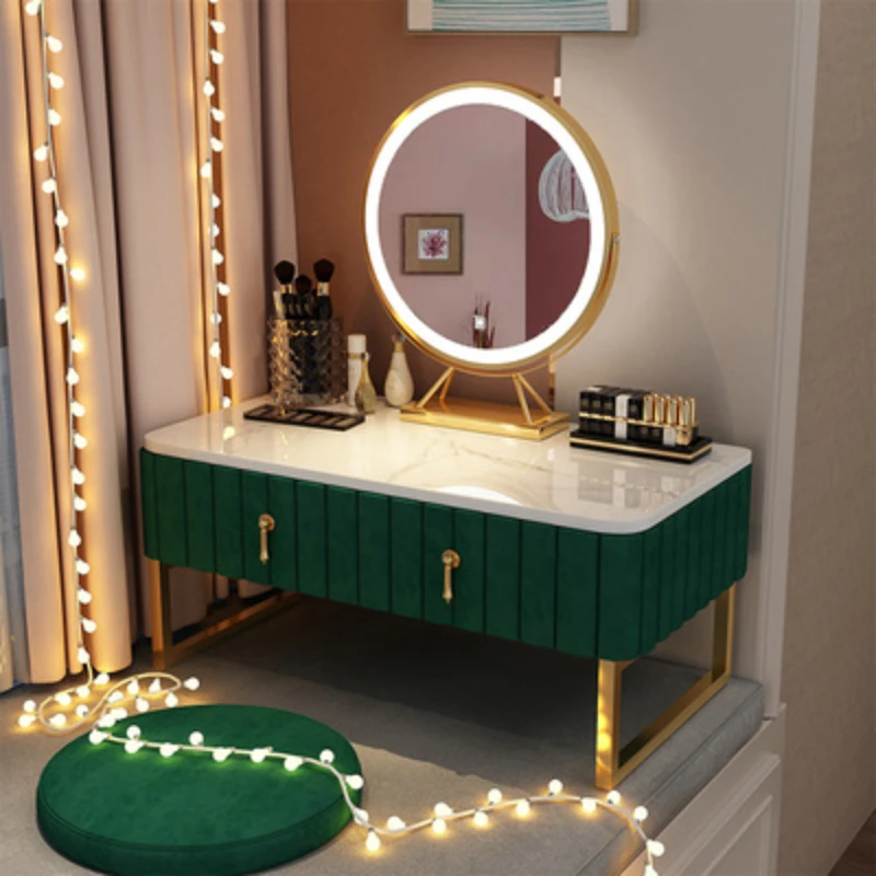 

Floating Window Makeup Table Tatami Sitting Small Dressing Table INS Net Red Small Unit Window Sill Table Light Luxury Makeup Ta