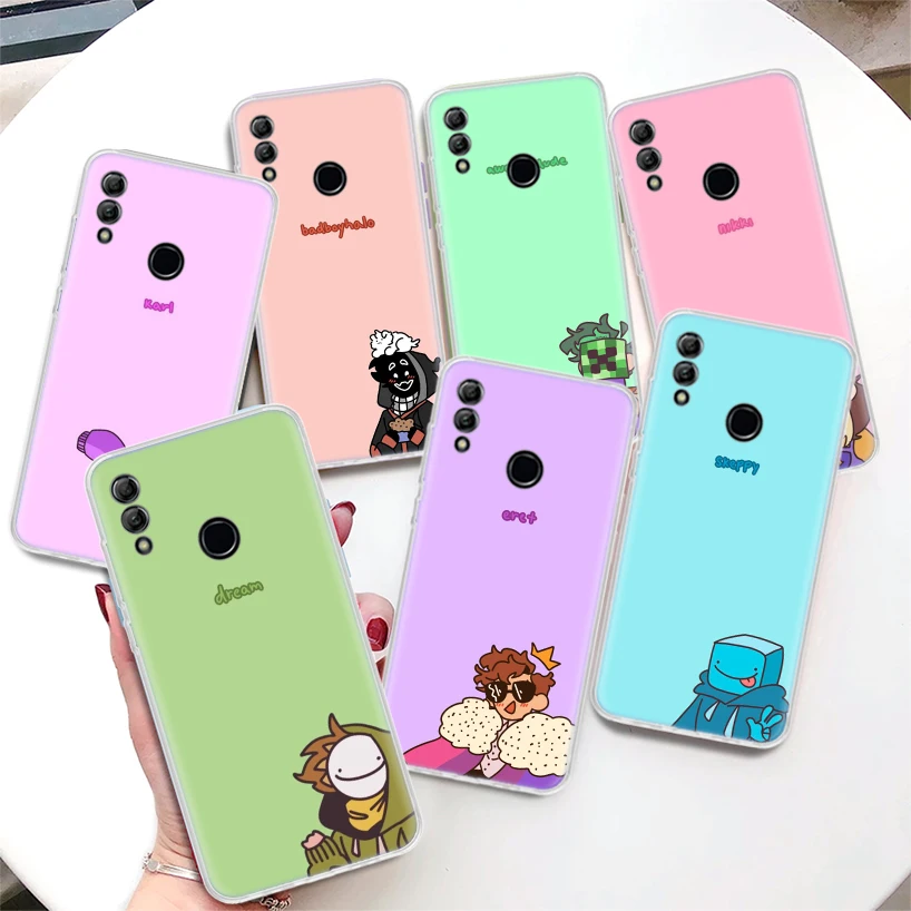 

Dream Smp Coque Phone Case For Huawei Honor 8A 8S 8X 9X 10 Lite 9 20 Pro Y5 Y6 Y7 Y9S P Smart Z 2019 2021 Soft Cover