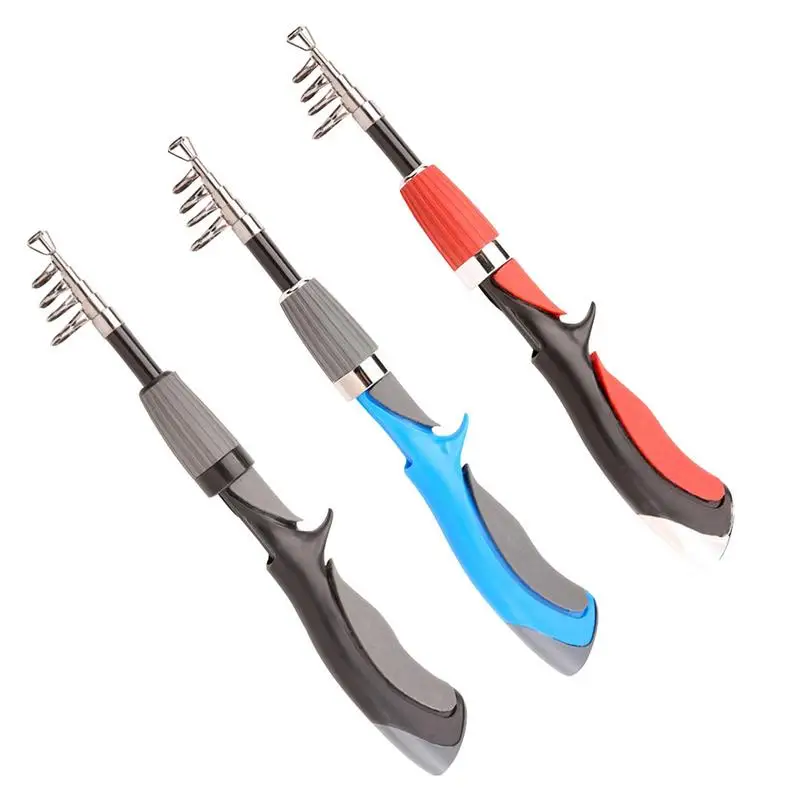 Телескопическая удочка портативная рыболовная Luya для подледной рыбалки