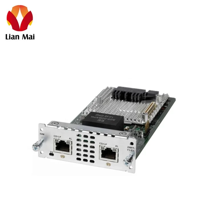 

2 port voice router Interface module NIM-2MFT-T1/E1