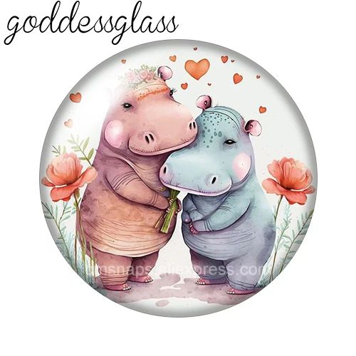 10 шт. круглые пуговицы для ожерелья 12/18 мм