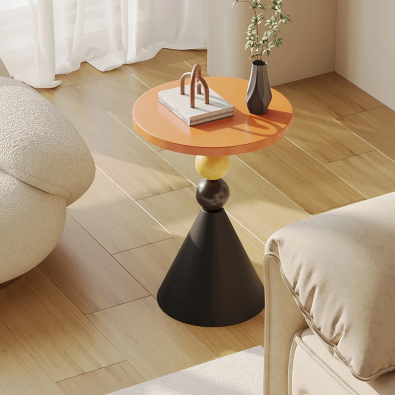 

nordic Sofa Side Coffee Tables Tea Round portable Coffee Tables Corner Kawaii modern Neat stolik kawowy salon furniture