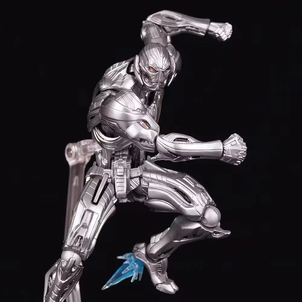Фото В наличии: Фигурки AC Factory Ultron 16 см, модель из ПВХ, коллекция Kaiyodo Amazing Yamaguchi Avengers, игрушки, подарки для детей №4