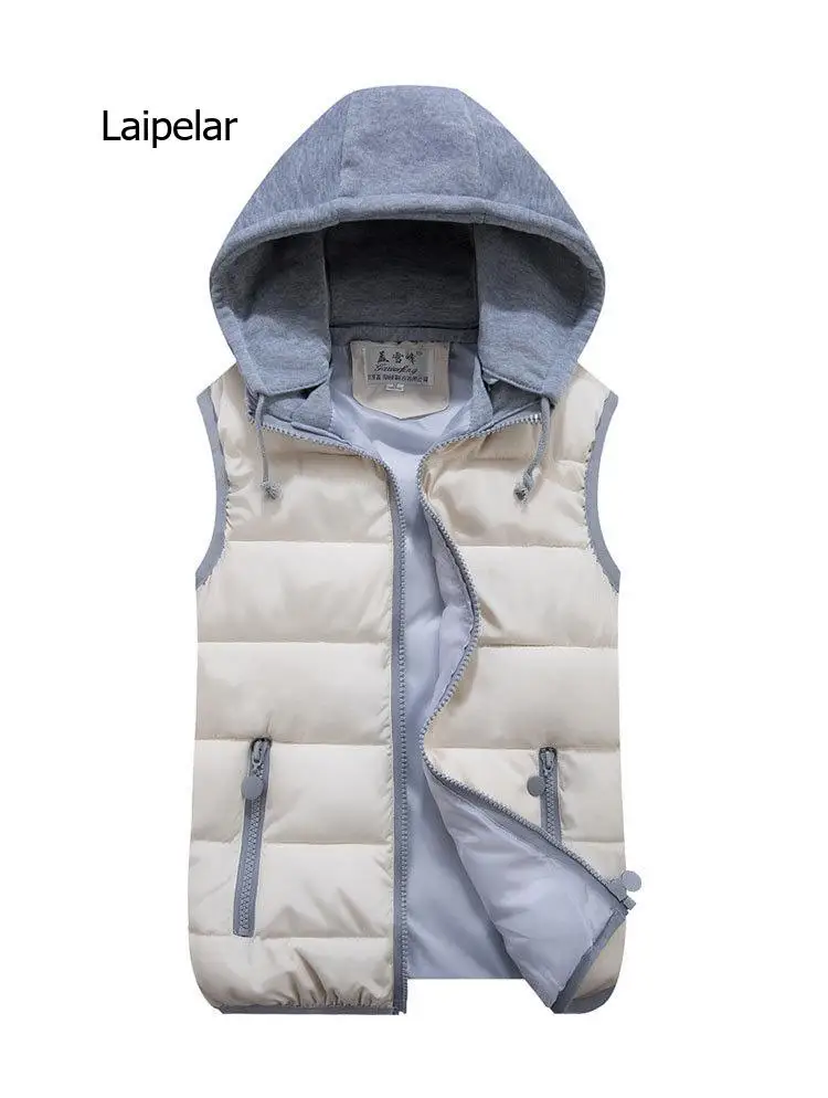 Съемная шапка высококачественный Женский ветрозащитный жилет зимняя теплая