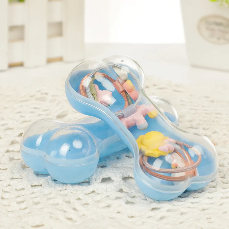 

6Pcs Mini Candy Packaging Box Plastic Bone Shaped Candy Dragee Gift Box Wedding Birthday Party Decoration Baby Shower Gifts