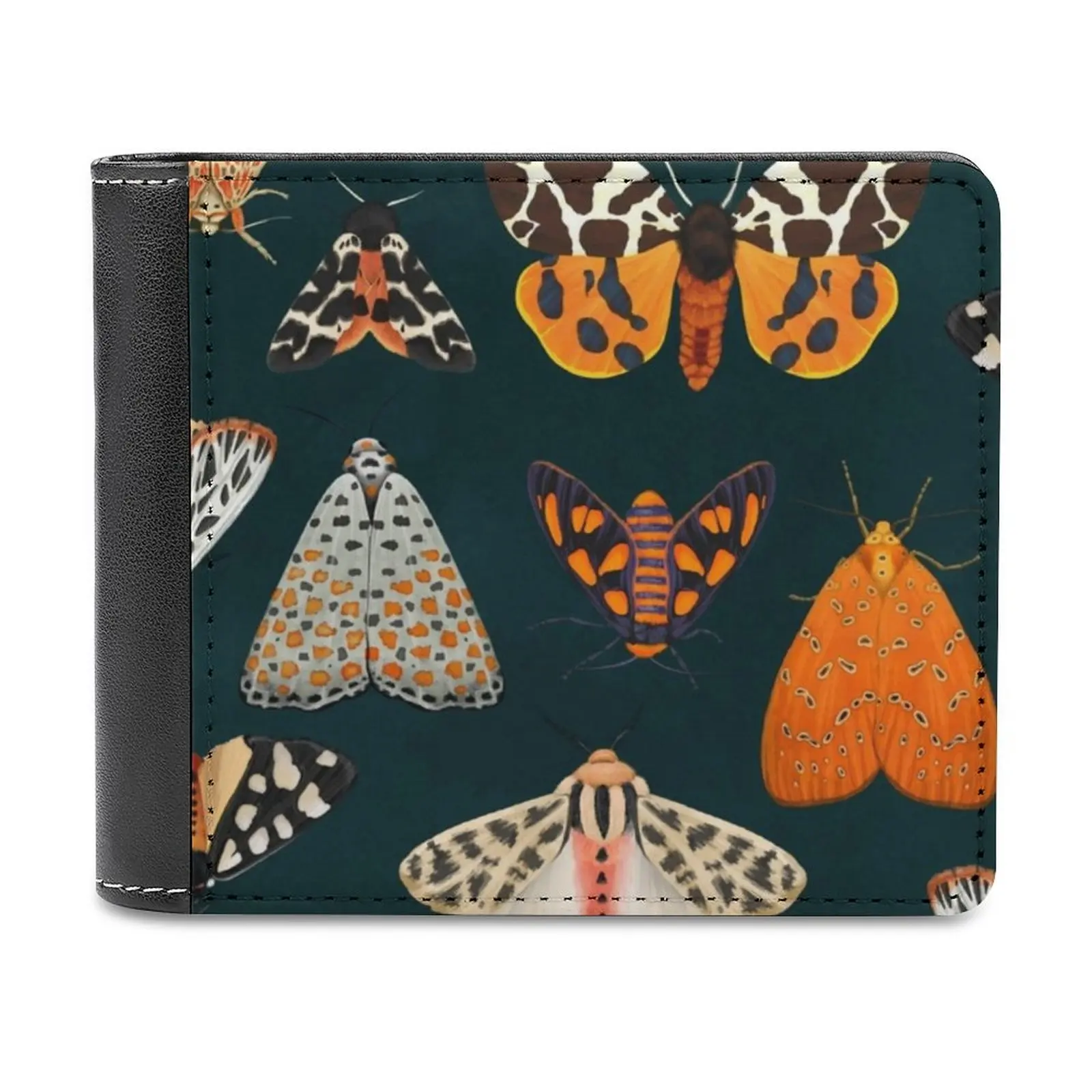 

Tiger Moths Business Men Wallets Small Money Purses New Design Dollar Price Top Wallet Tiger Moth Moths Insects Specimens