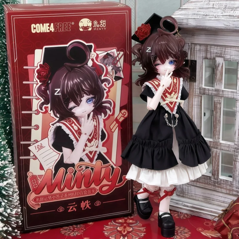 Фото Come4free Minty V3 Lucky Little Sign Spirit Series Blind Box 1/8 Bjd Фигурка Милая подвижная шарнирная кукла Трендовая игрушка Подарок для девочки №1
