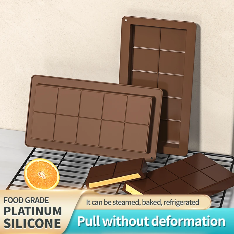 Формы для шоколада силиконовые бруски форма расплава воска легко снимается