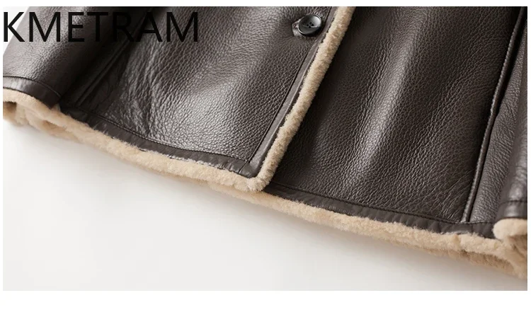 Женская шуба из натуральной мериносовой шерсти