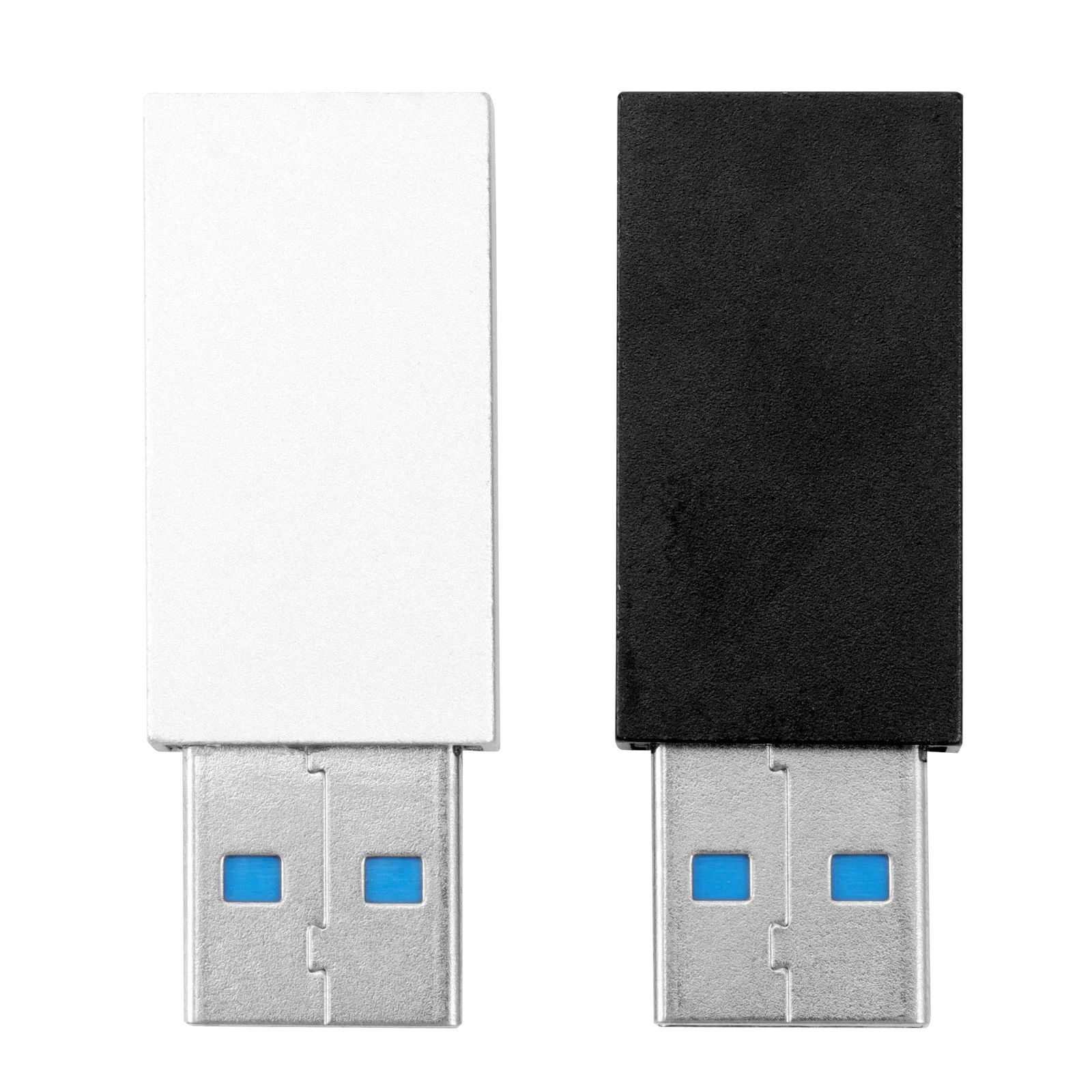 

2 Pcs USB Adapter Connector Adaptor Converter Male Female Adapters Privacy Data Cable Connectors