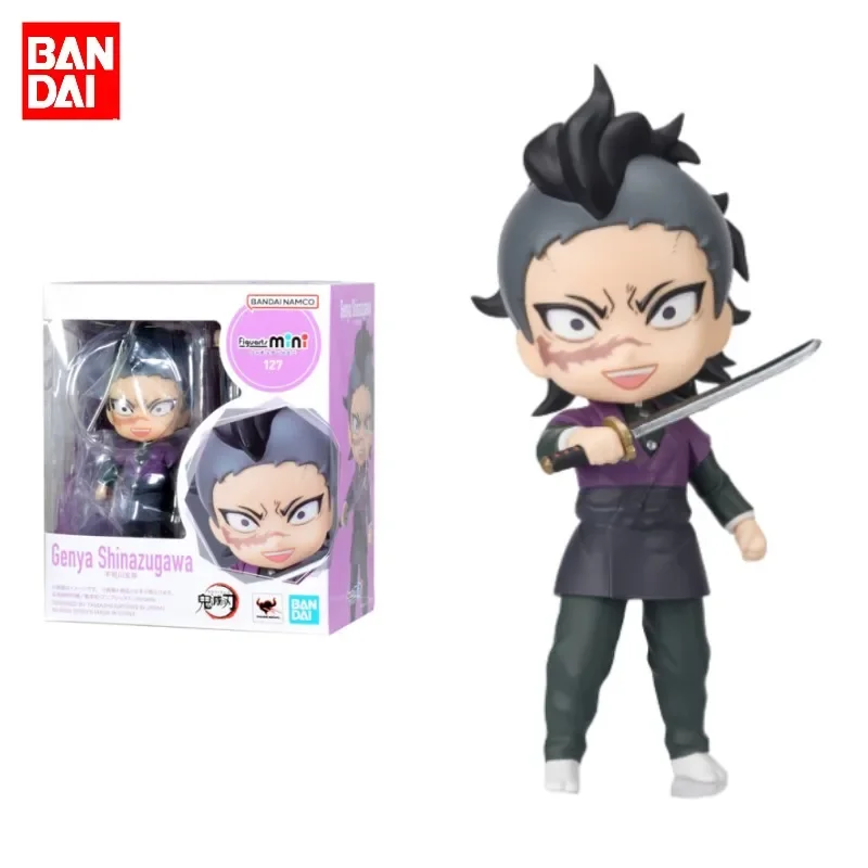 

Игрушка Demon Genya для Shinazugawa фигуртс оригинальная мини-фигурка модель рассекающая фигурка для детей аниме BANDAI коллекционный экшн-подарок