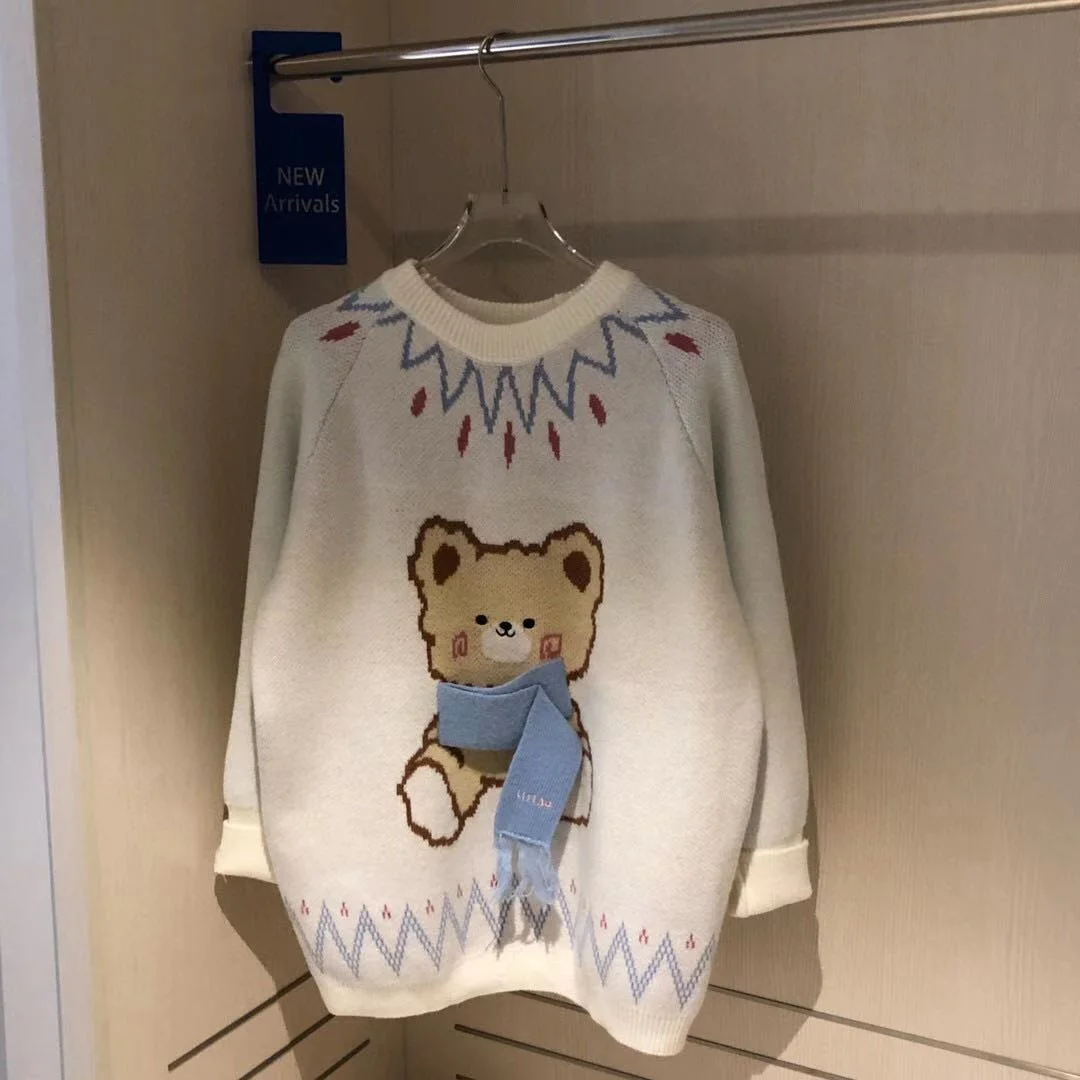 

Женский хлопковый кардиган с круглым вырезом, длинным рукавом