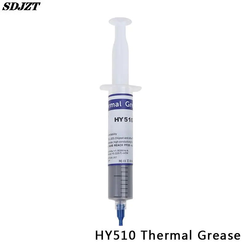 Фото HY510 30G Охладитель процессора CPU Cooler Cooling Fan Thermal Grease Compound Heatsink Plaster Paste FOR LED Coolings on HY510 30G Охладитель процессора CPU Cooler Cooling Fan Thermal Grease Compound Heatsink Plaster Paste FOR LED Coolings on