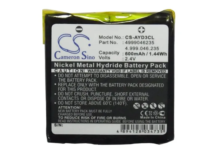 cameron sino cordless phone replacement ni mh battery 600mah for universal fc1 free tools free global shipping