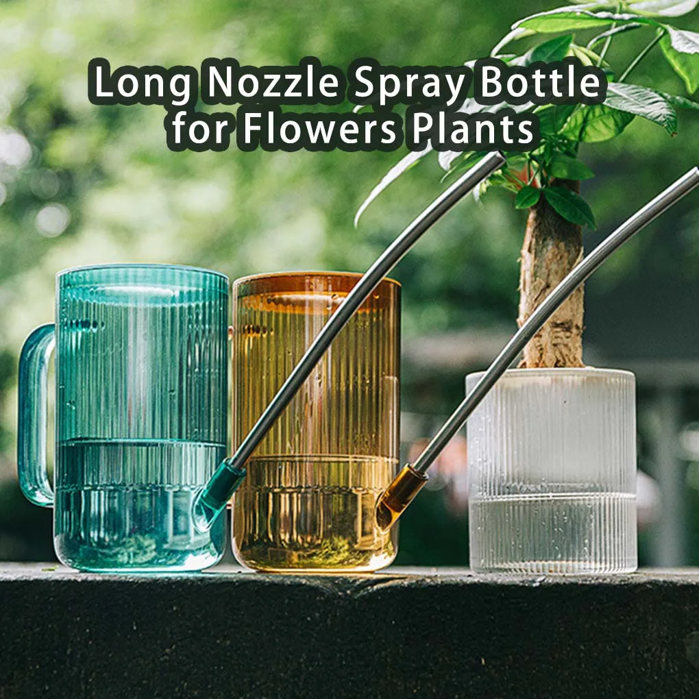 

1000ml Watering Can Flowers Plants Pot Plastic Water Bottle Practical Irrigation Sprinkler Kettle Home Gardening Supplies