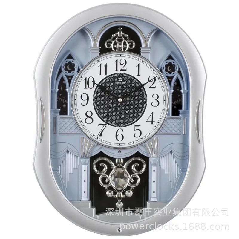 

Chiming Standing Office Desktop Alarm Clock Digital Watch Grandfather Assessories Desk Table Clock Nixie Horloge Desk Ornament