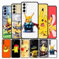 cover case for samsung galaxy s22 s21 s20 fe s20fe s21fe s10 s9 s8 s7 plus 5g ultra s10e official pokemon go pikachu cartoon