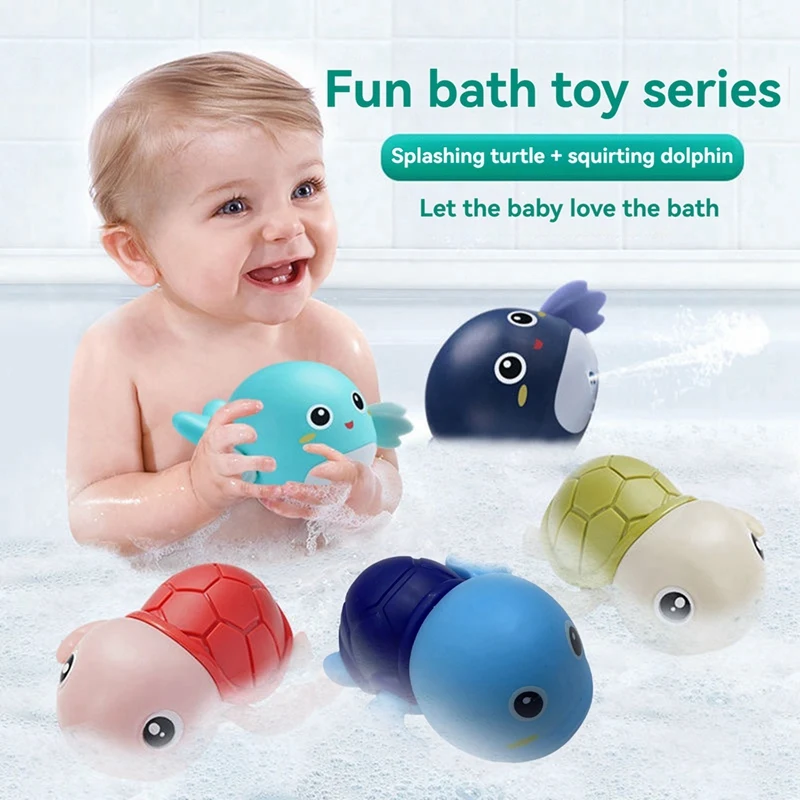 Игрушки для купания и игры в воду утки дельфины игрушки плавания плавающие