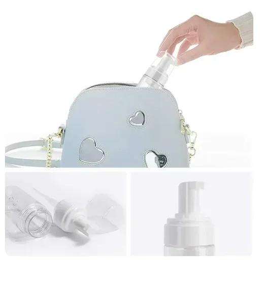 20 шт. 30 мл-100 мл прессованная бутылка для пены макияжа скраб быстрой