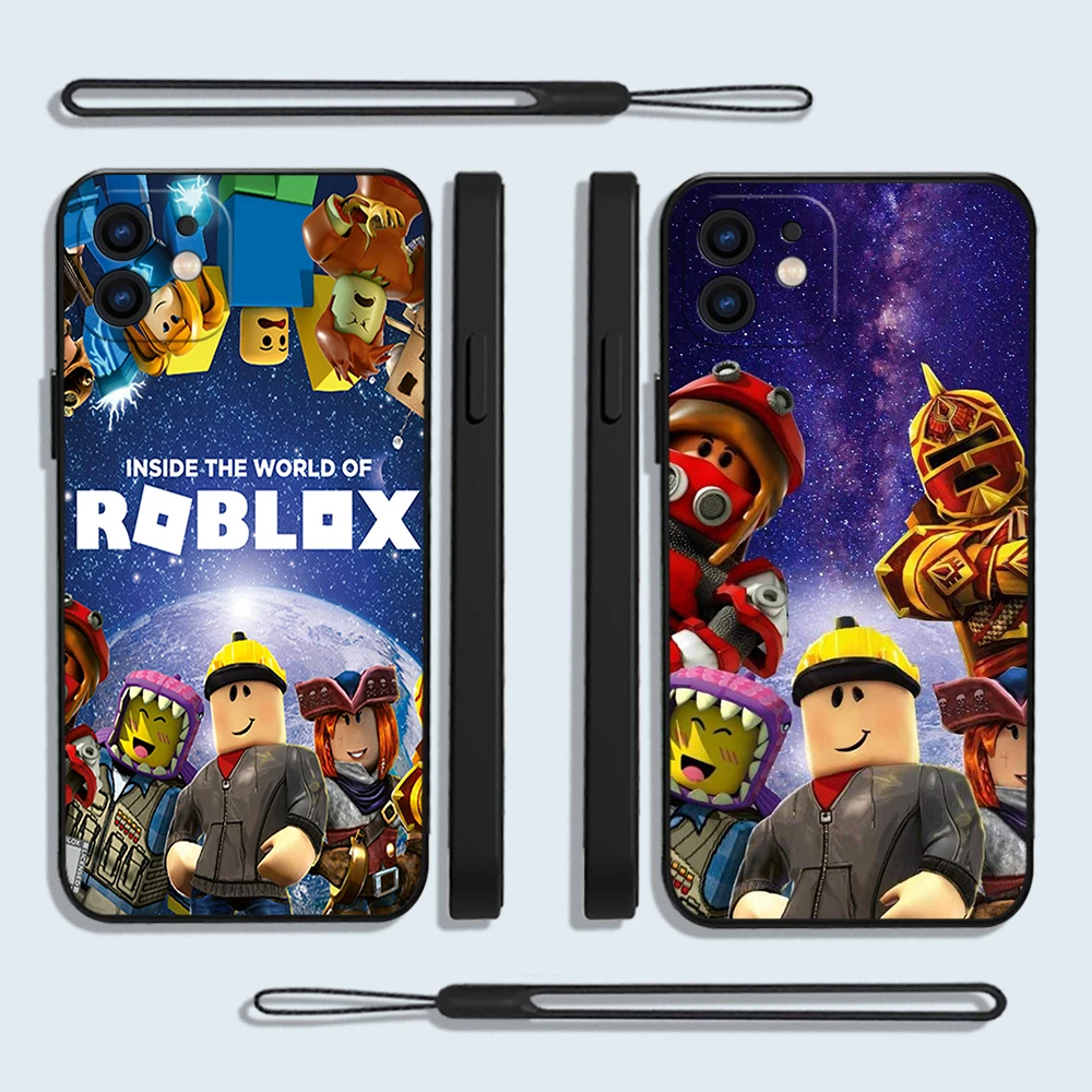 Чехол Roblox силиконовый для iPhone