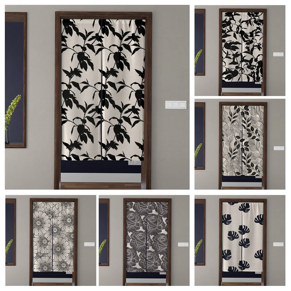 Дверная занавеска Noren для комнаты подвеска с защитой конфиденциальности