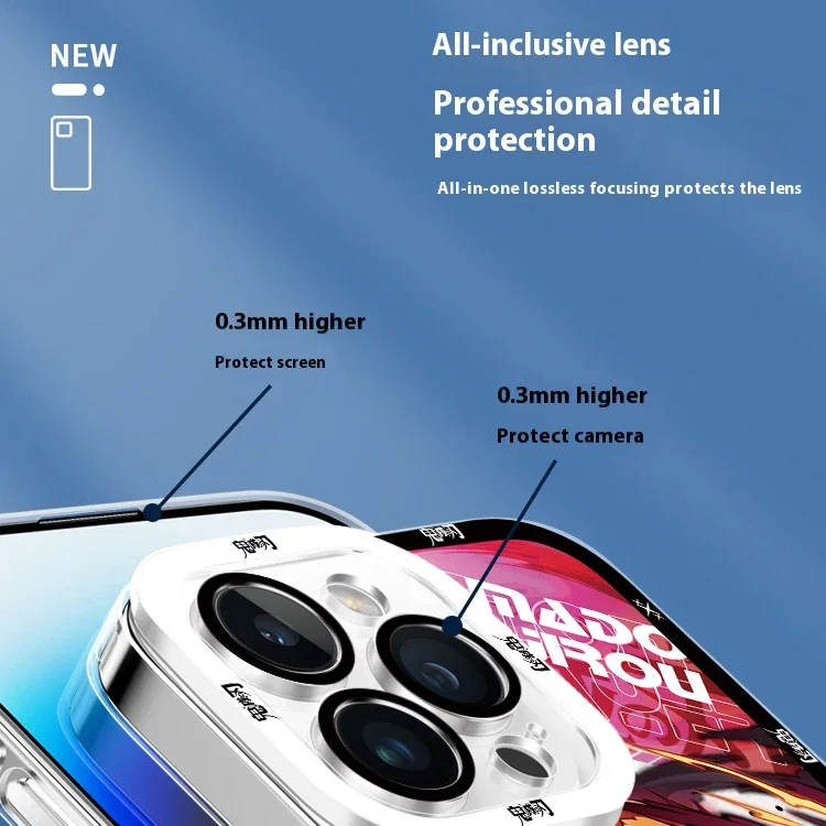 Чехол силиконовый для Xiaomi Redmi Note 13/12/11 Pro Plus/4G чехол с рисунком из аниме рассекающий