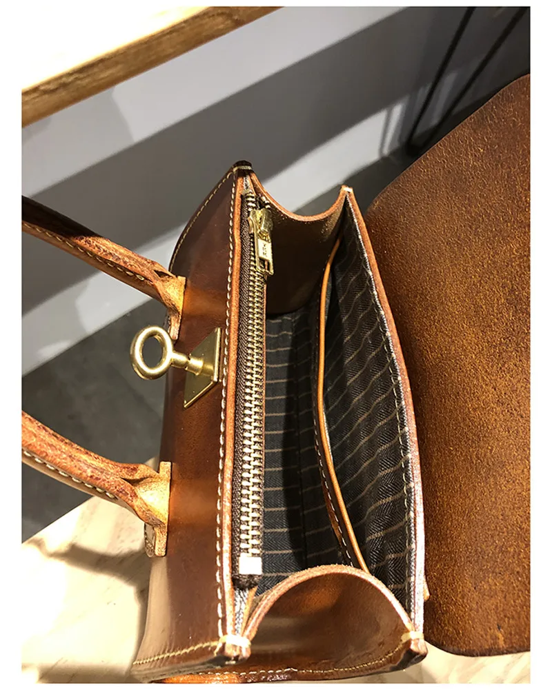 Повседневный дизайнерский органайзер из натуральной кожи женская маленькая