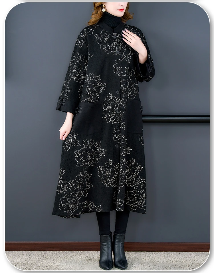 Рисунок 6 - Женский жаккардовый Тренч среднего возраста