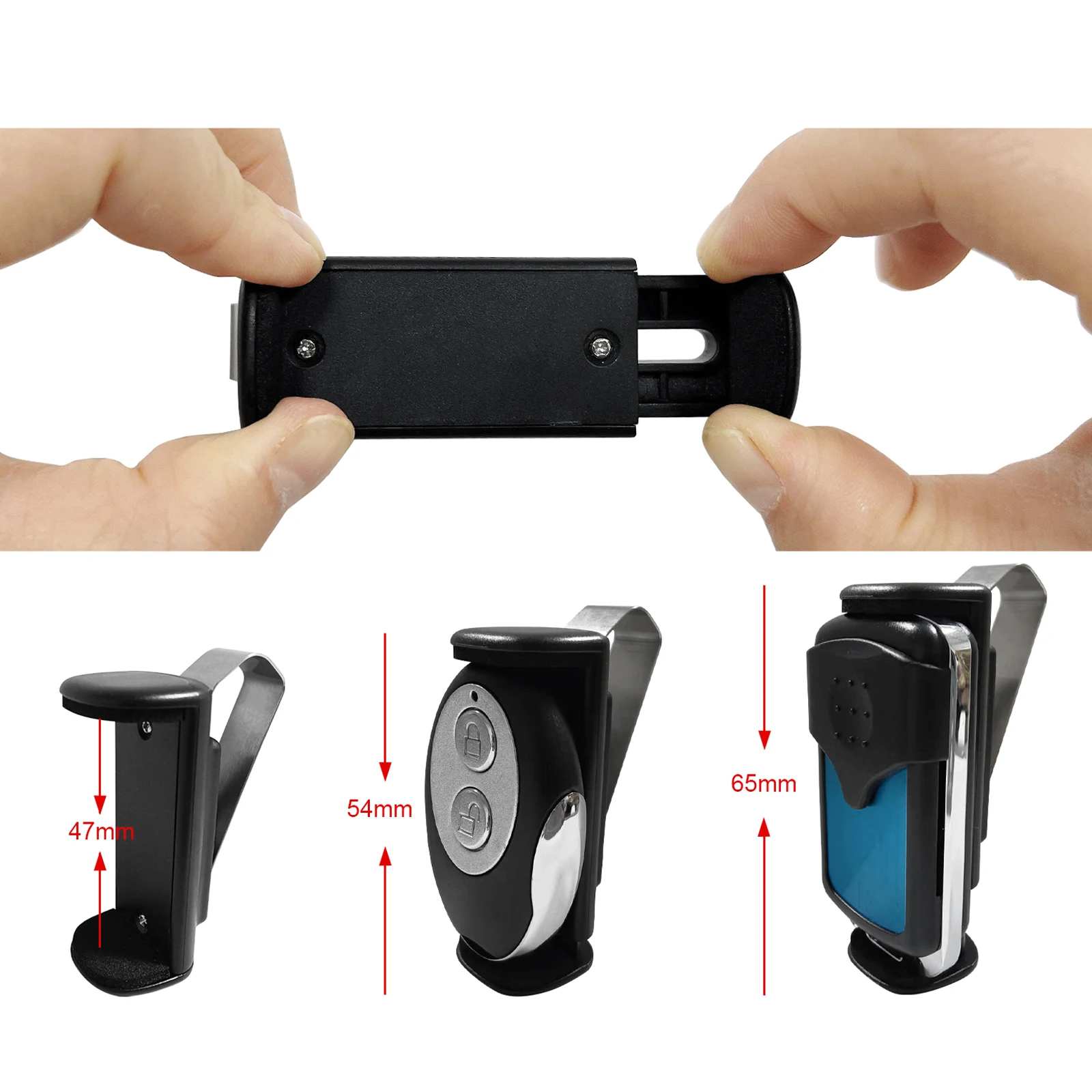 Регулируемый автомобильный зажим на козырек от солнца держатель для ворот