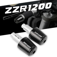 for kawasaki zzr1200 zzr 1200 2002 2003 2004 2005 motorcycle accessories cnc aluminum 78 22mm handlebar handles grips ends