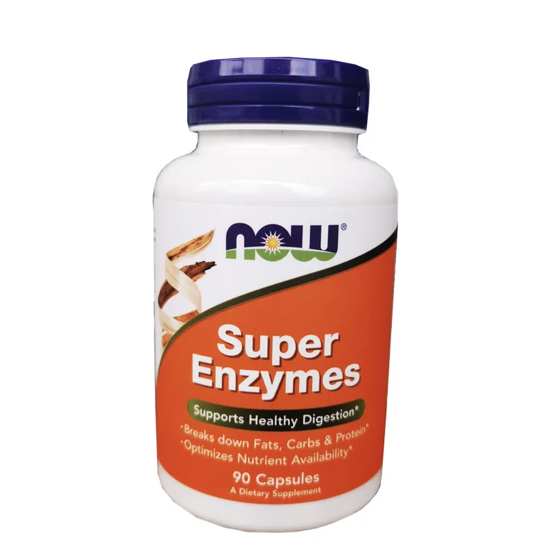 

Free shipping Super Enzymes 90 capsules Supports Healthy Digestion