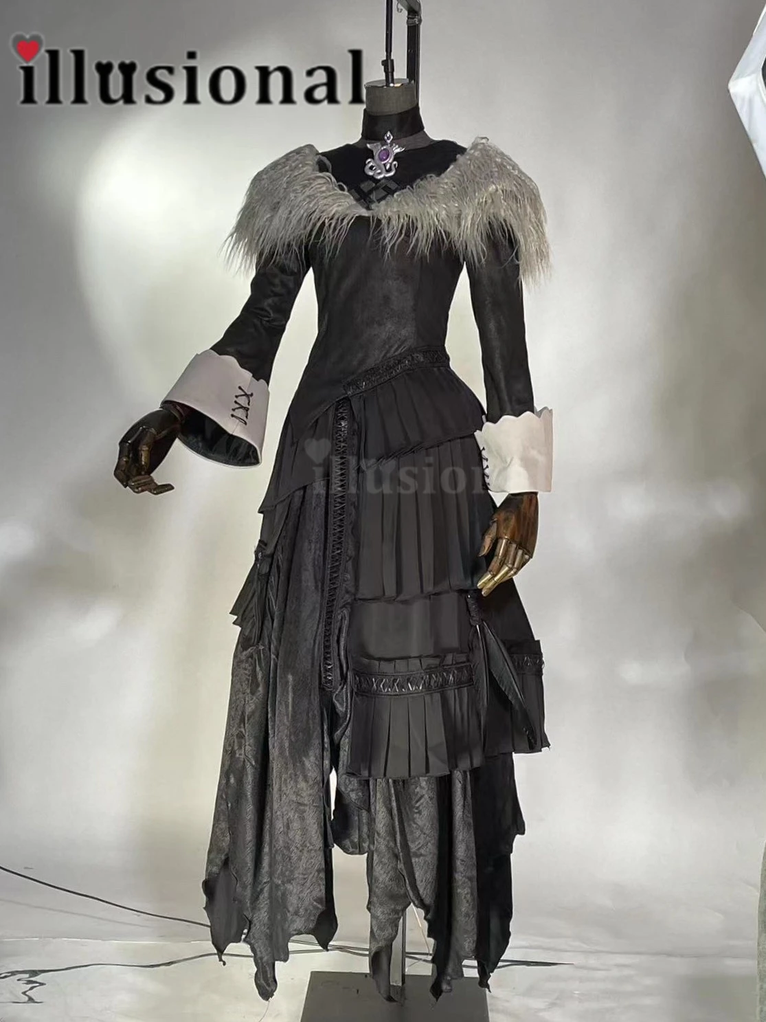 Фото Иллюзионный FF14 Y'shtola косплей костюм для женщин Хэллоуин игровое платье женское по индивидуальному заказу №2