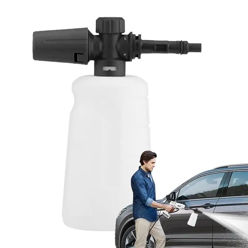 

Foaming Pump Sprayer Car Washing Foam Sprayer 24.6OZ Pressure Bottle MultiFunction Sprayer For Home Garden Car Detailing Washing