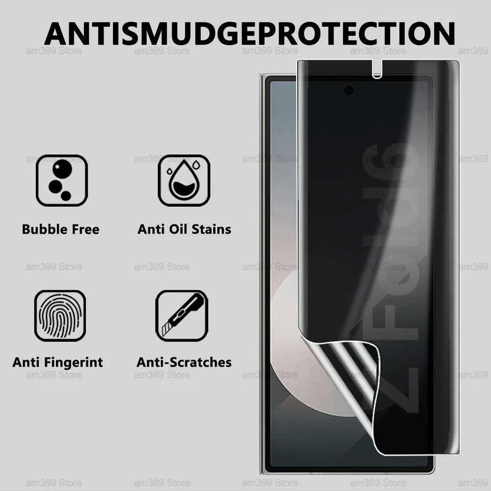 8To1 конфиденциальная антишпионская гидрогелевая пленка для Samsung Galaxy Z Fold 6 5G