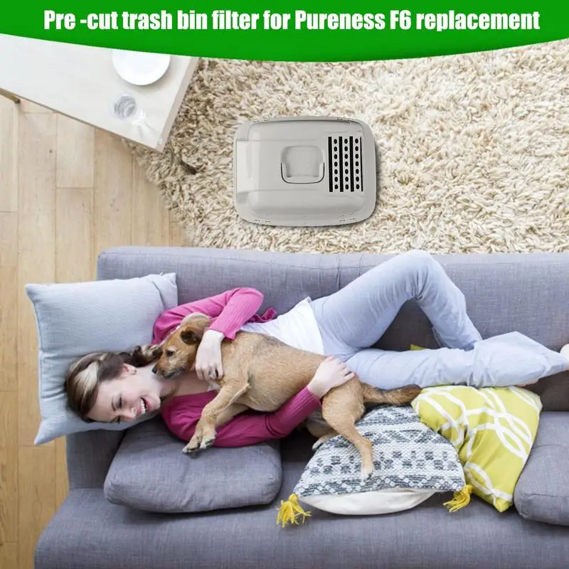 8 шт. фильтр для мусорного бака с активированным углем