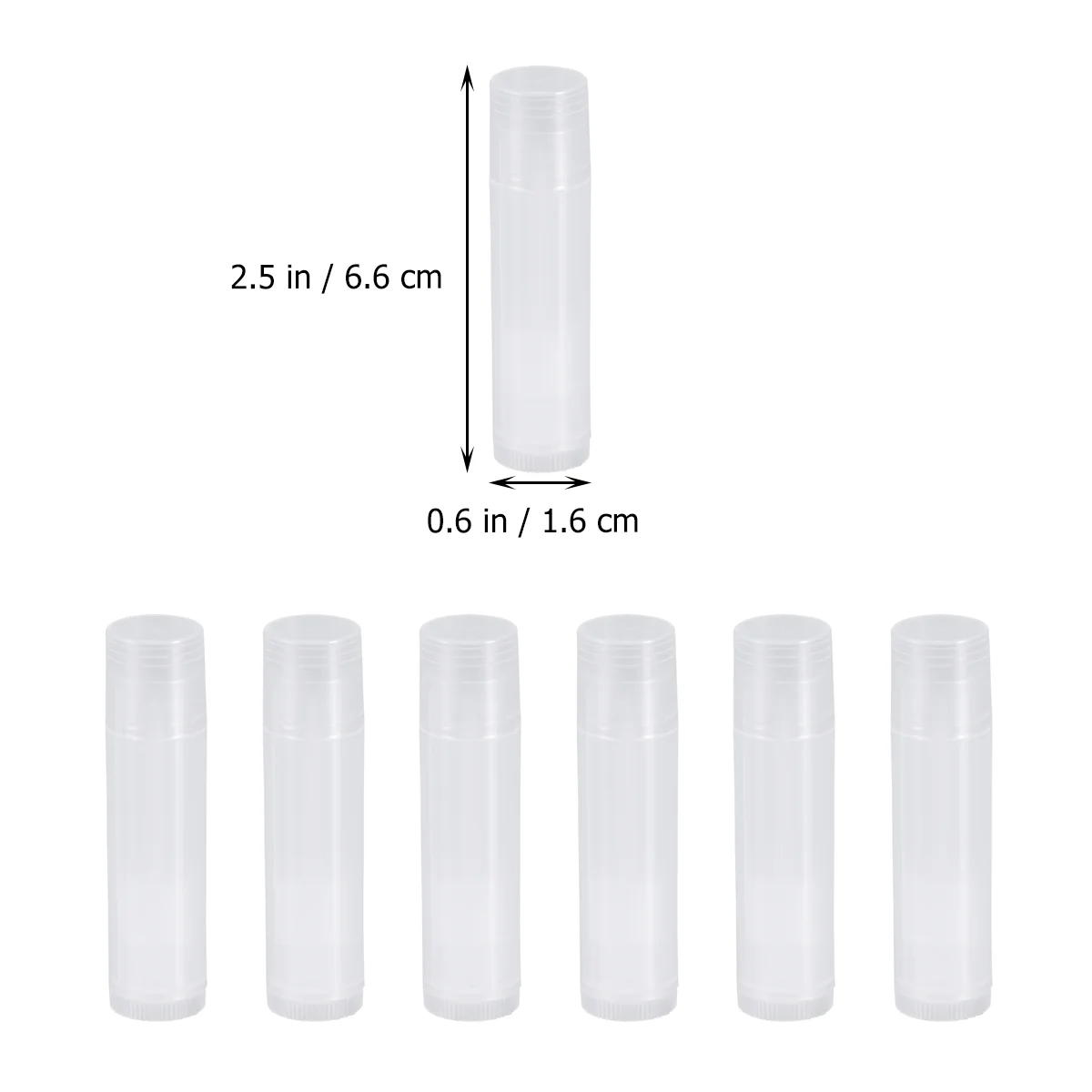 

Lip Tubes Balm Empty Container Gloss Tube Chapstick Bottles Refillable Bulkwith Clear Lipstick Containers Businesscaps