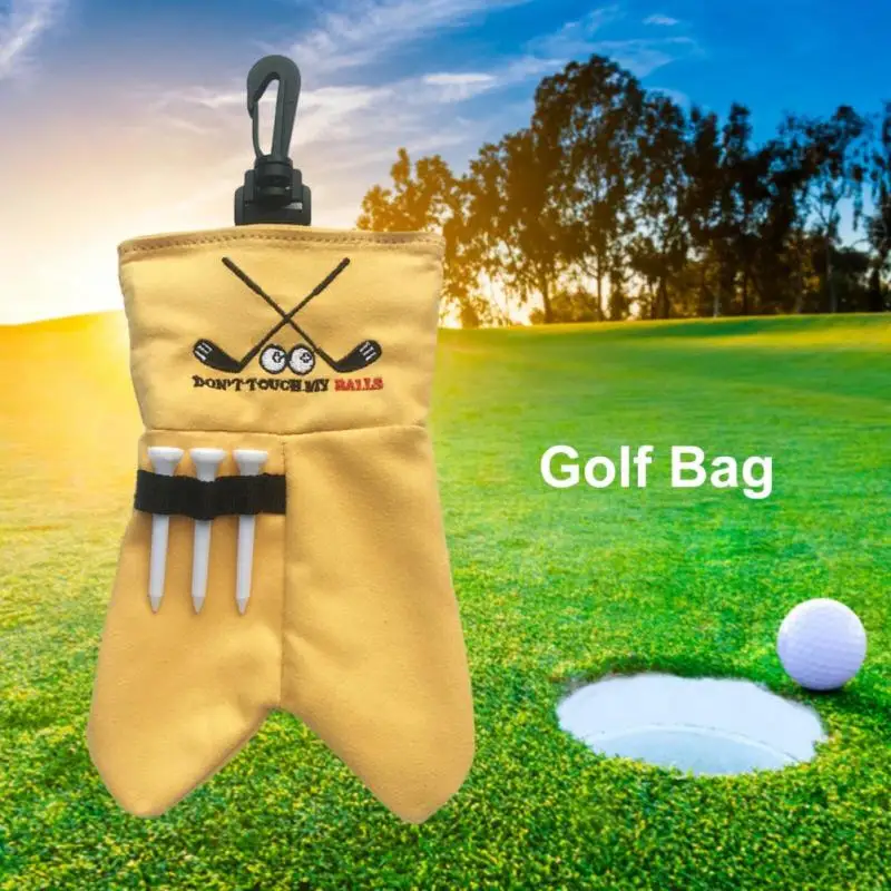 

Waist Bag Waist Storage Pocket Mini Pocket Pocket Leather Golf Bag Handbag Leather For Golf Double Zip Leather Golf Ball Purse