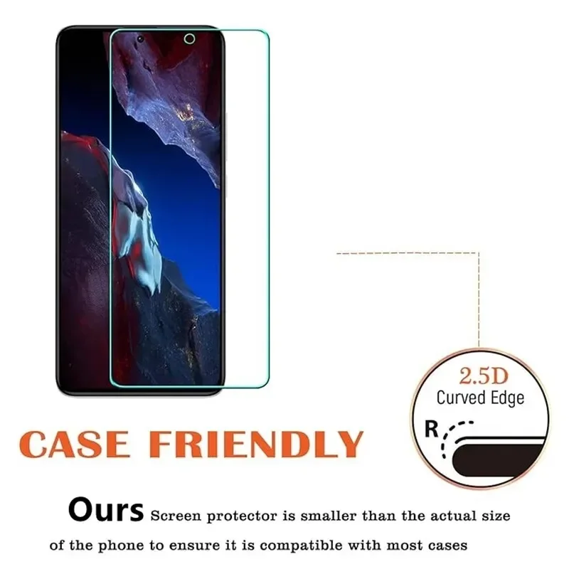 Защитное стекло закаленное для Xiaomi Redmi Note 11 11S 10 9 13T 12T Pro 3 шт.