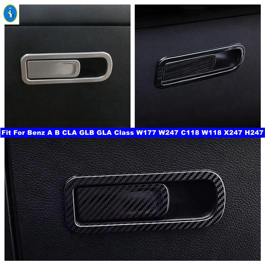 

Accessories Copilot Glove Box Handle Switch Cover Trim For Benz A B Class CLA GLB GLA W177 W247 A200 CLA200 C118 W118 X247 H247