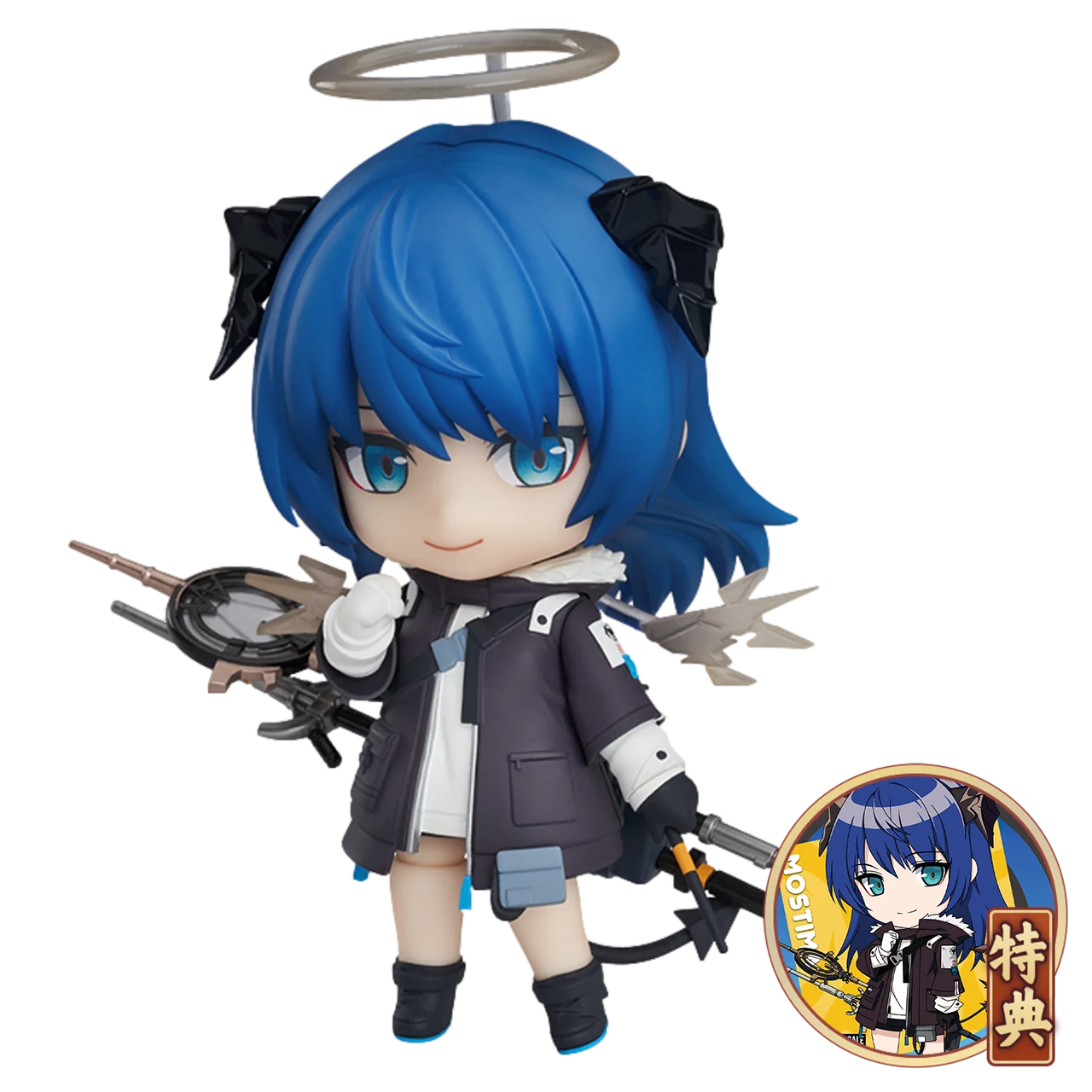 

10Cm Pvc Gsas Bilibili Arknights Game Characters Periphery Action Figure Gsc Mostima Version Q Model Ornament Attach Fandisk Toy