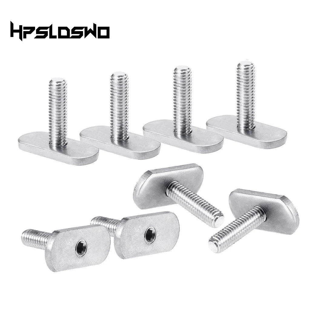 

316 Stainless Steel Kayak Screws Rail Track Nuts Canoe Outdoor Mini Water-Skiing Tool Boat Accessories Rails Bolts Fishing Parts