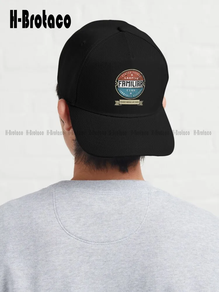 

What We Do In The Shadows Larping Club Distressed Baseball Cap Summer Hats For Women Beach Hunting Camping Hiking Fishing Caps