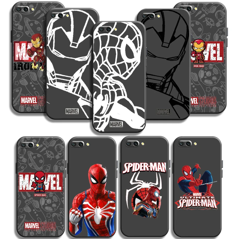 

Marvel Lron Spiderman Phone Cases For Huawei Honor P30 P40 Pro P30 Pro Honor 8X V9 10i 10X Lite 9A Coque Back Cover Soft TPU